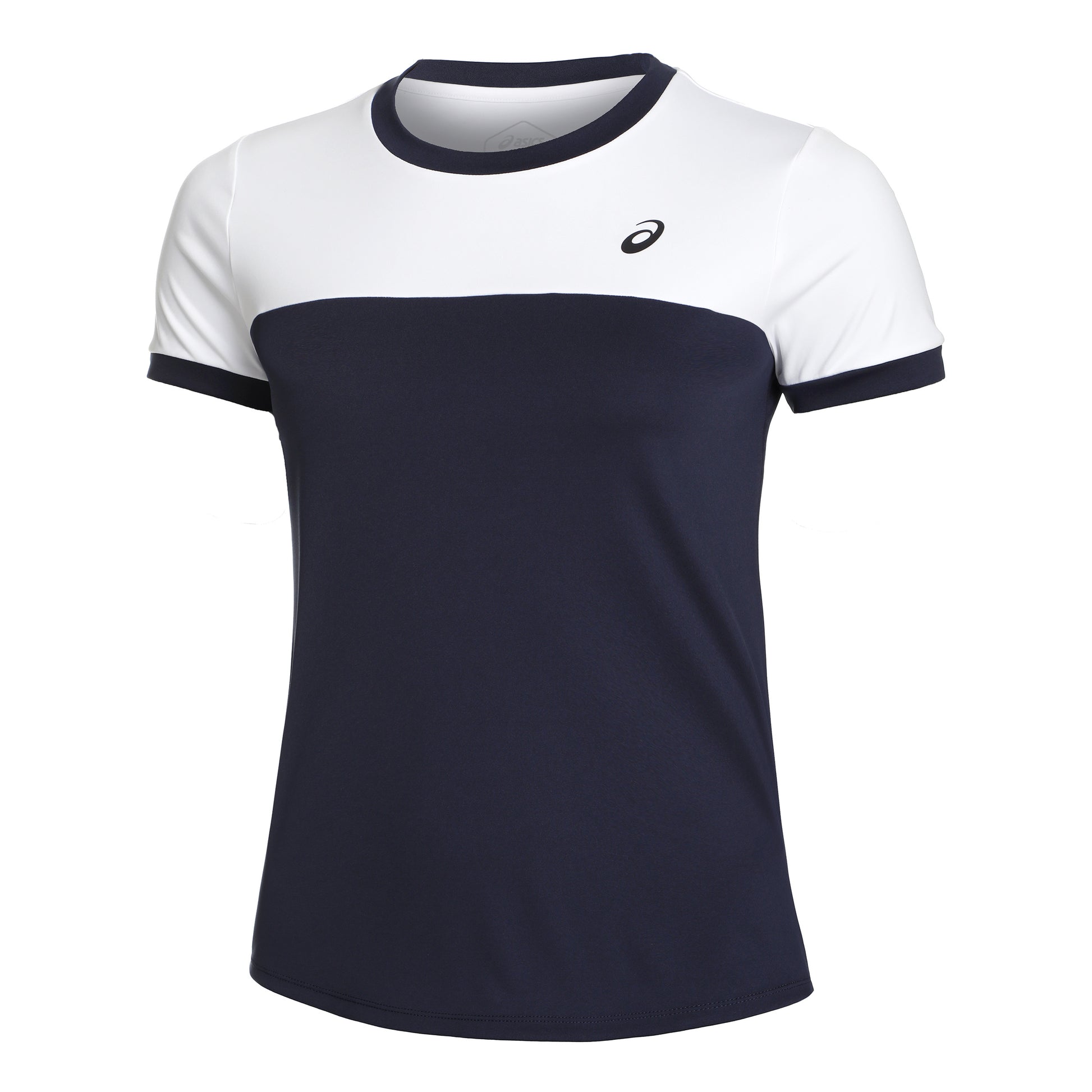ASICS Court T-shirt Damer - mørkeblå, hvid