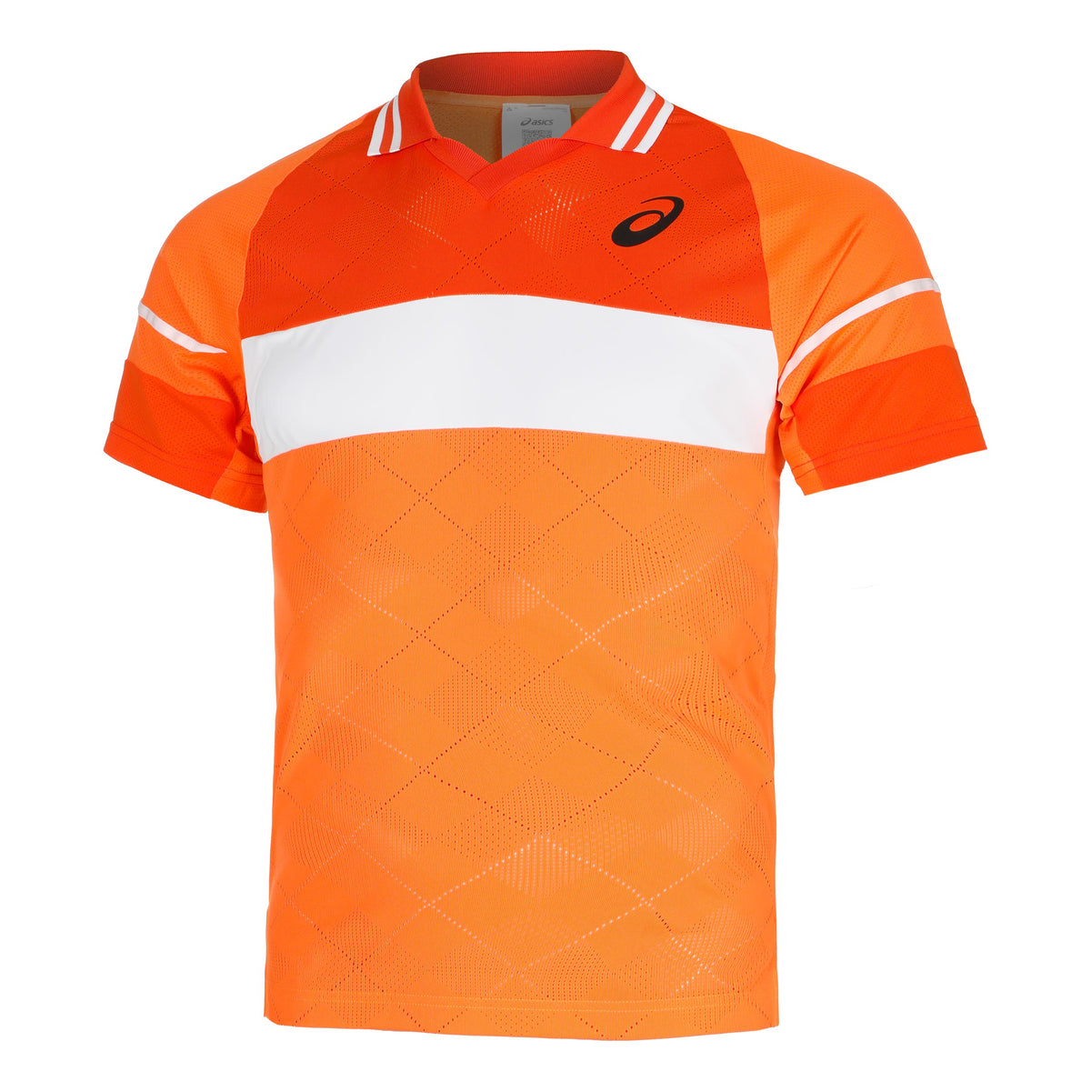 ASICS Match Actibreeze Polo Herrer - koral, orange