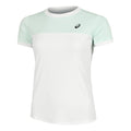 Court T-shirt Damer - hvid, mint