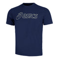 Logo T-shirt Herrer - mørkeblå,