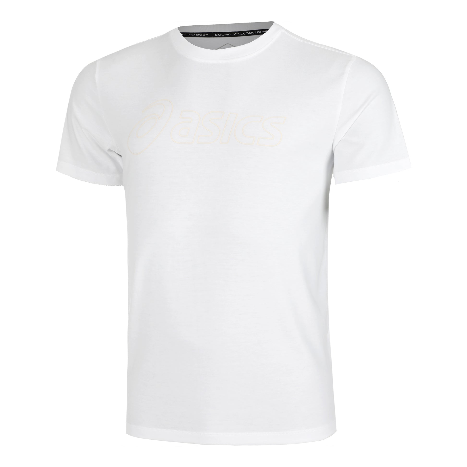 ASICS Logo T-shirt Herrer - hvid,