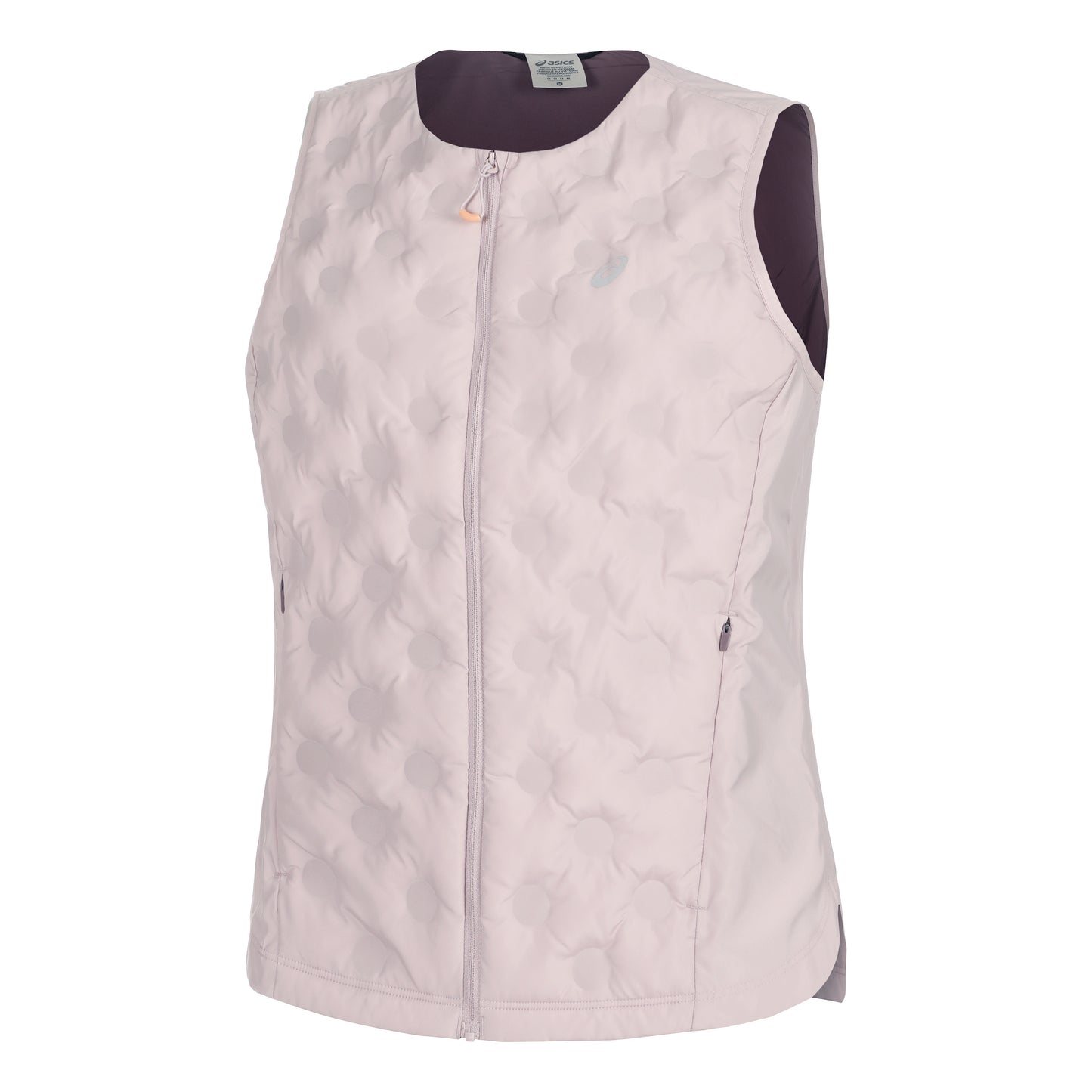 ASICS Nagino Run Padded Gilet Løbeveste Damer - naturfarvet,