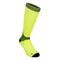 Performance Compression Kompressionssokker Unisex - neongul,