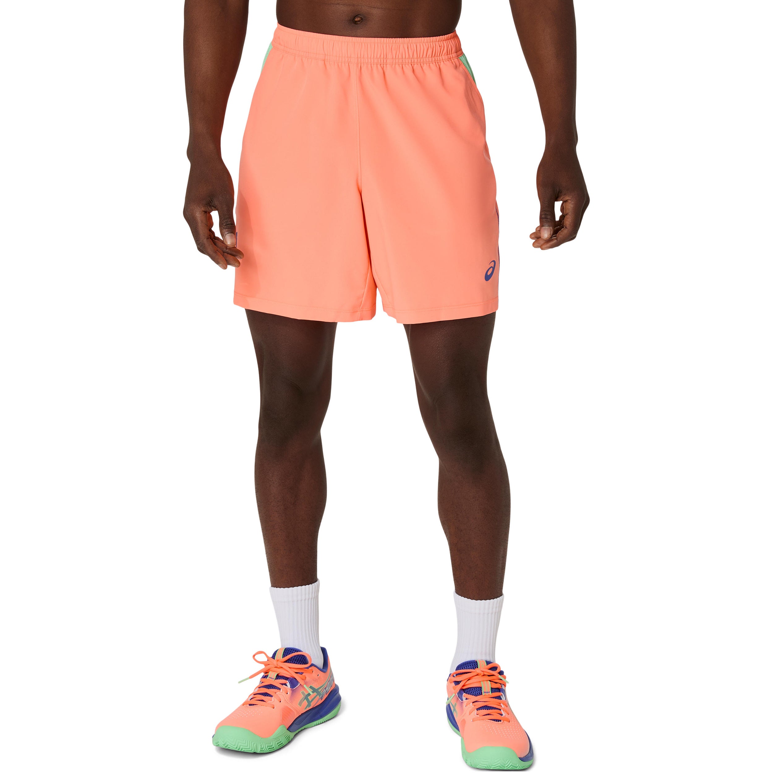 ASICS Court 7in Shorts Herrer - koral,