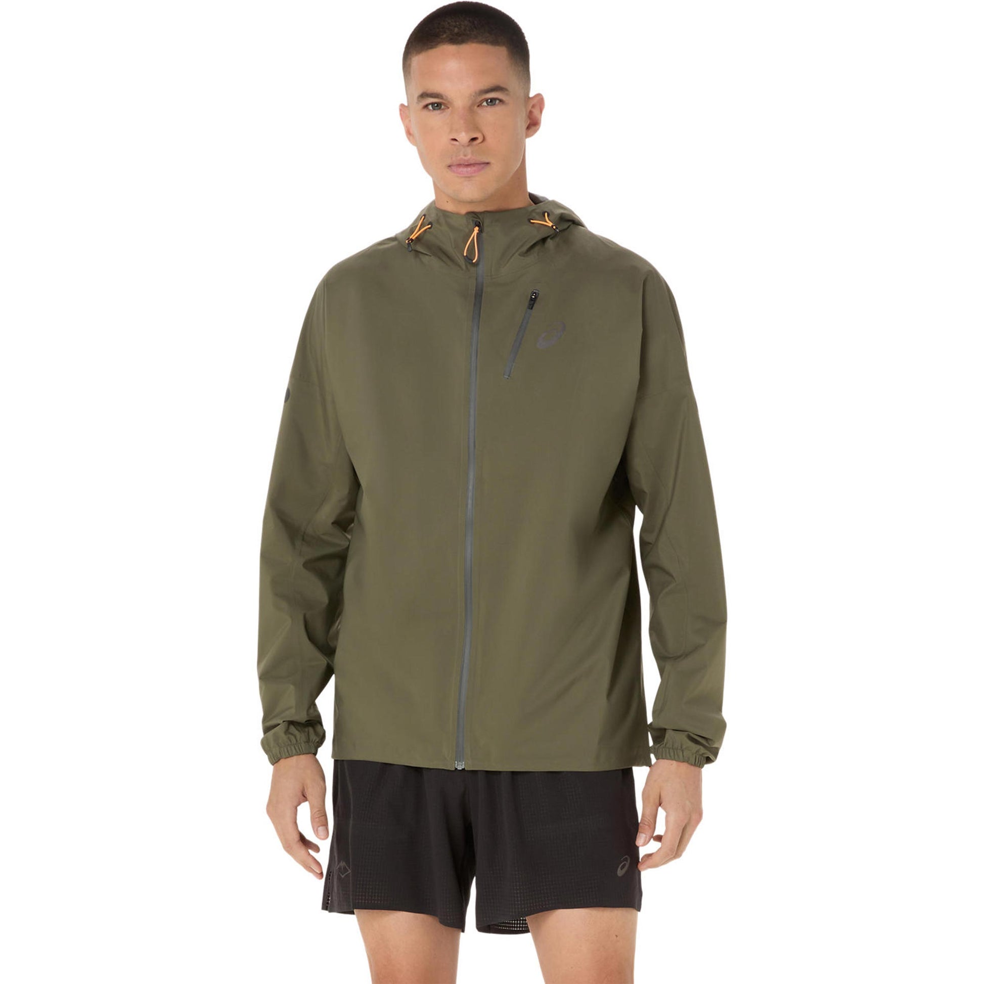 ASICS Fujitrail Elite Waterproof Løbejakke Herrer-grøn