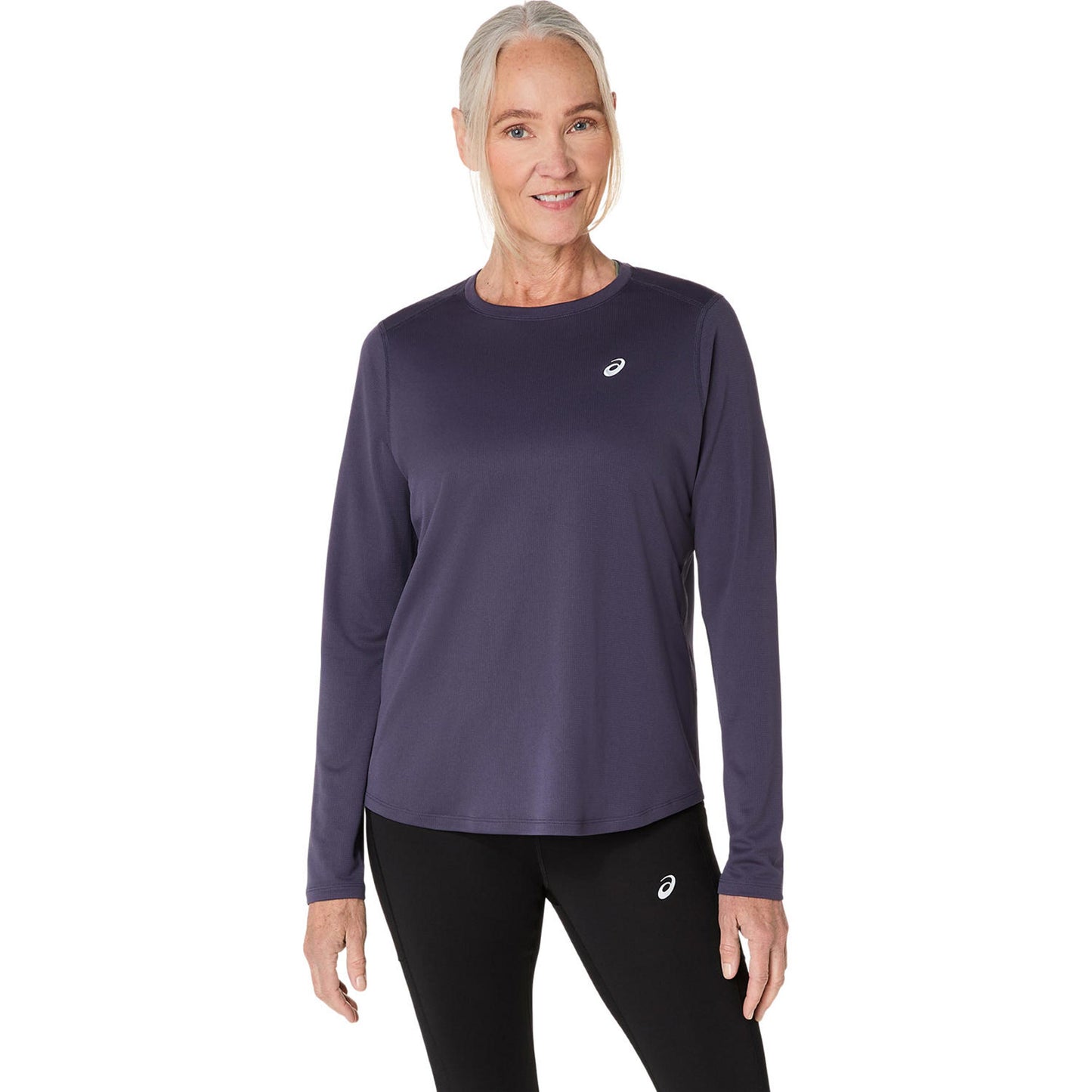 ASICS Core  Løbetrøje Damer - blå-grå