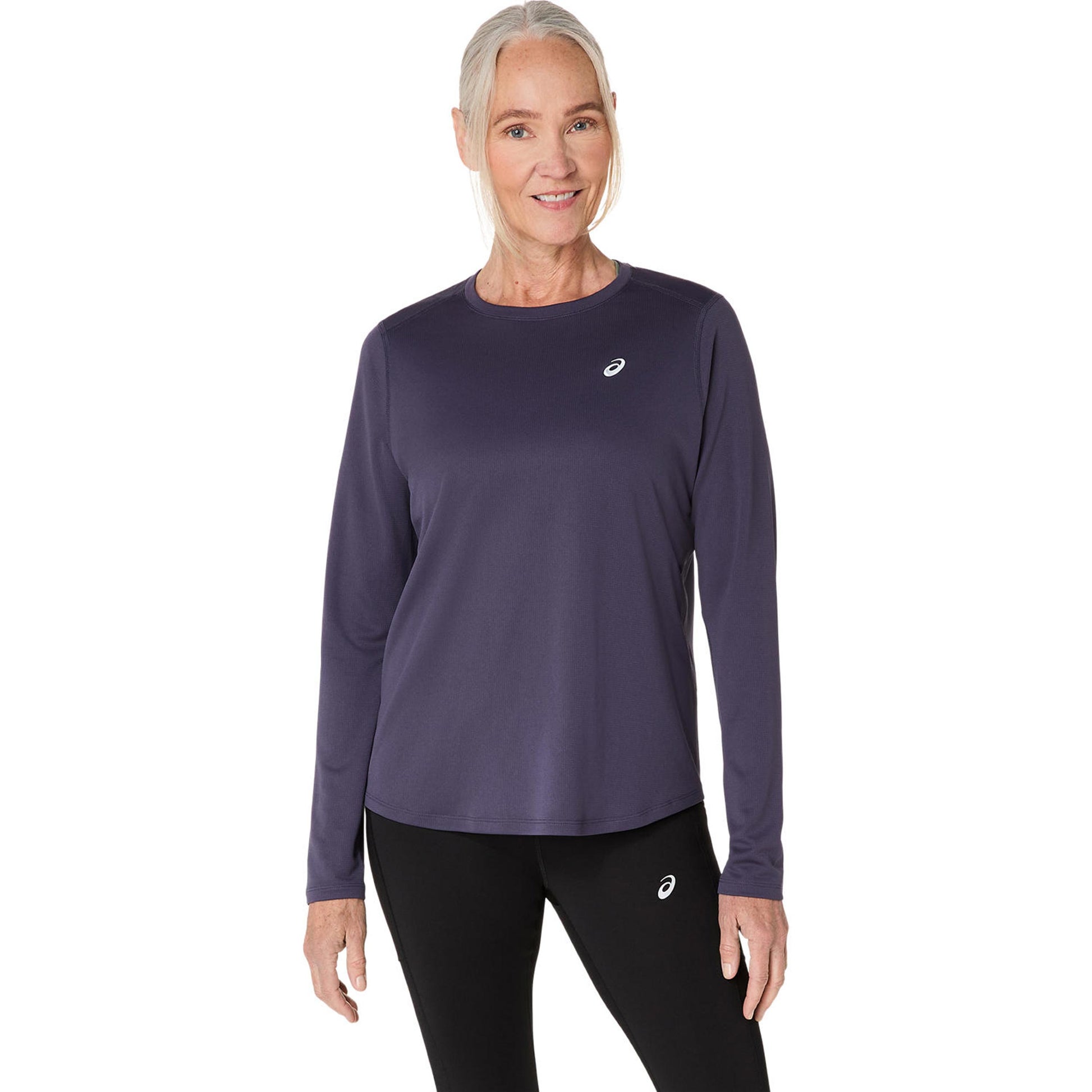 ASICS Core  Løbetrøje Damer - blå-grå