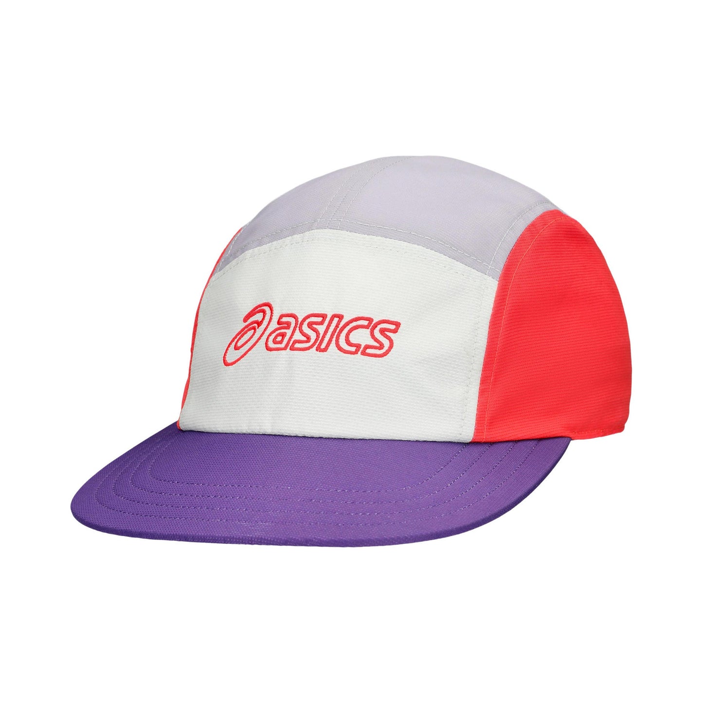 ASICS 5 Panel Cap Unisex - rød, lilla