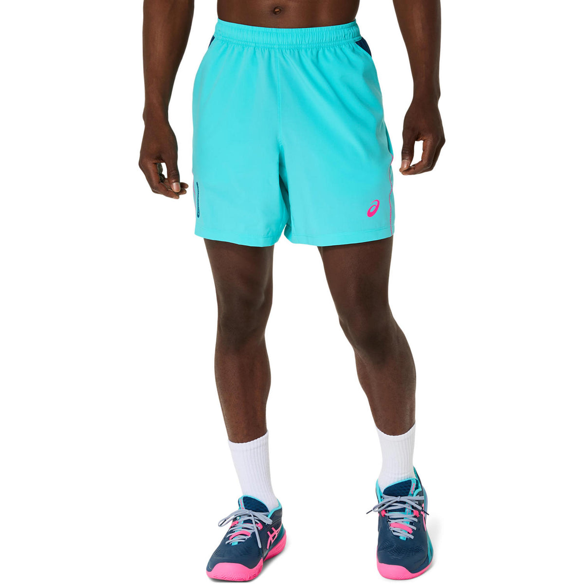 ASICS Court 7in Shorts Herrer - turkis,