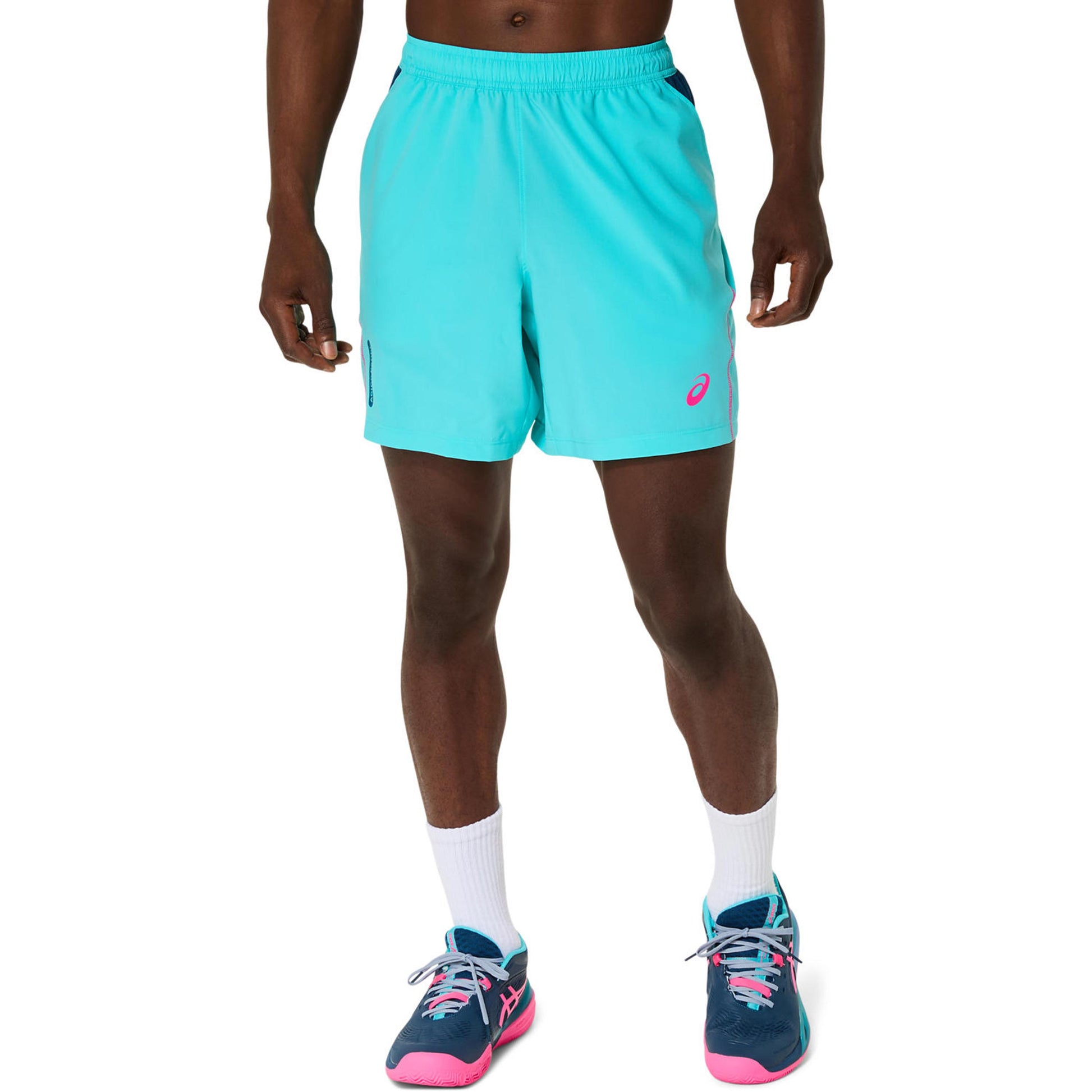 ASICS Court 7in Shorts Herrer - turkis,
