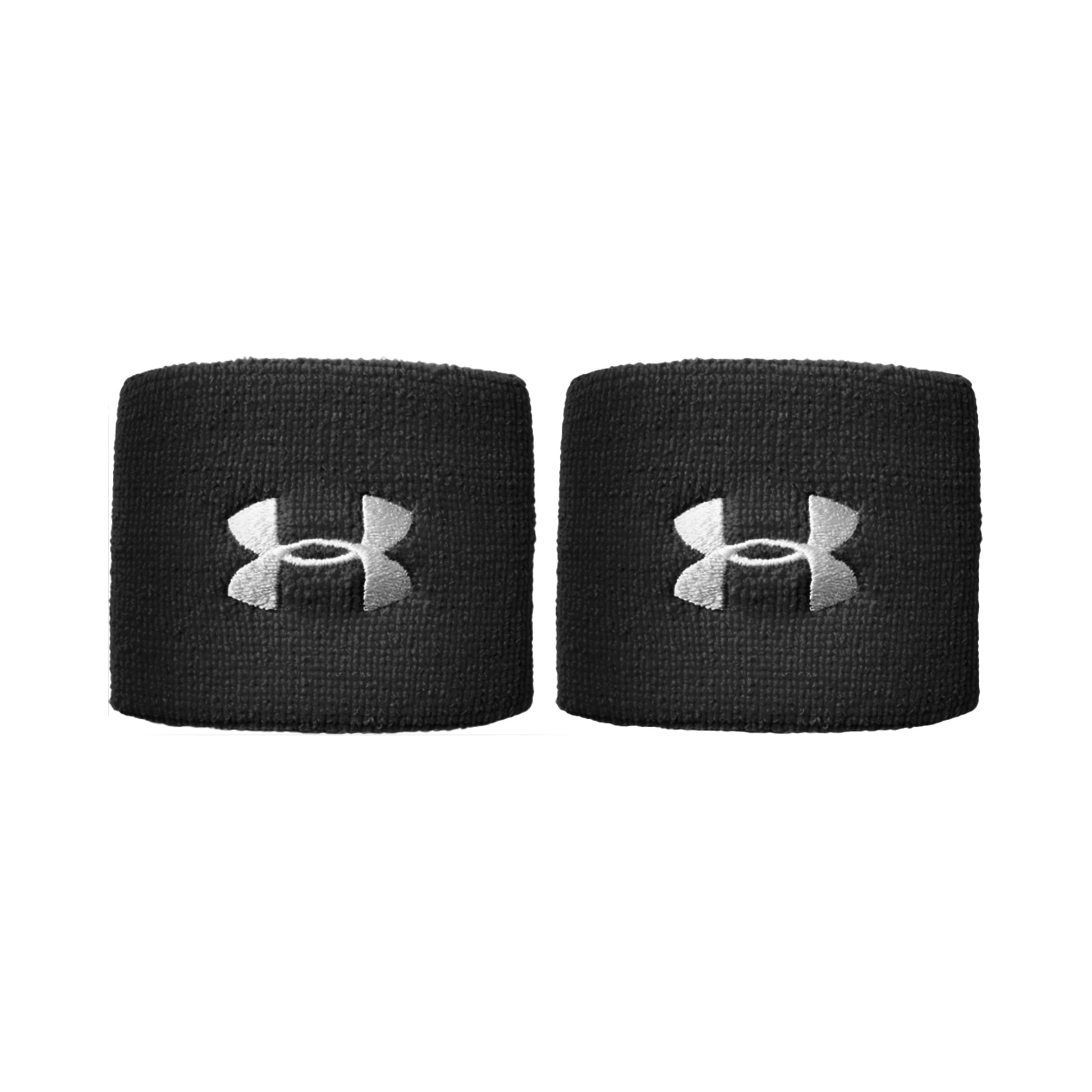 Under Armour Performance Svedbånd Pakke med 2 kort - sort, hvid