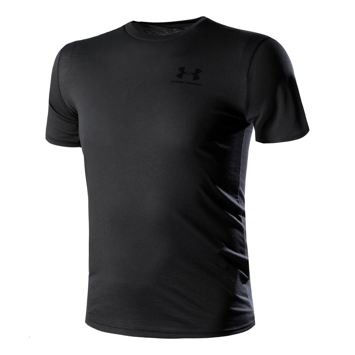 Under Armour Sportstyle Left Chest T-shirt Herrer-Sort