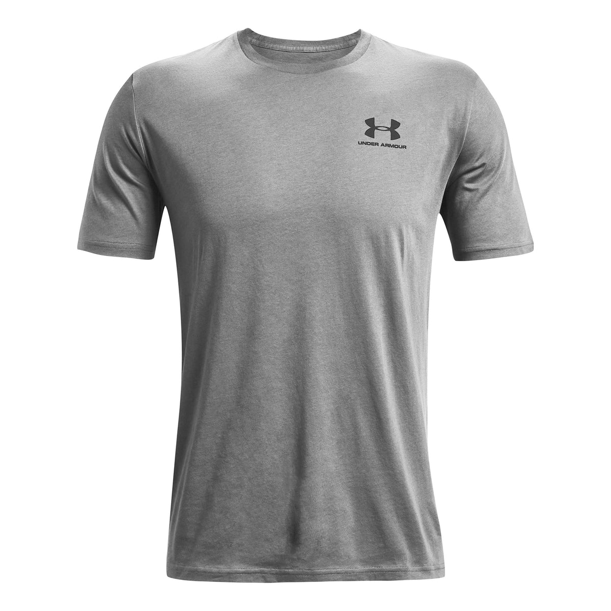 Under Armour Sportstyle Left Chest T-shirt Herrer-Grå,Sort