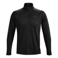 Tech 2.0 Half-Zip Shirt,Langærmet Herrer-Sort,Mørkegrå