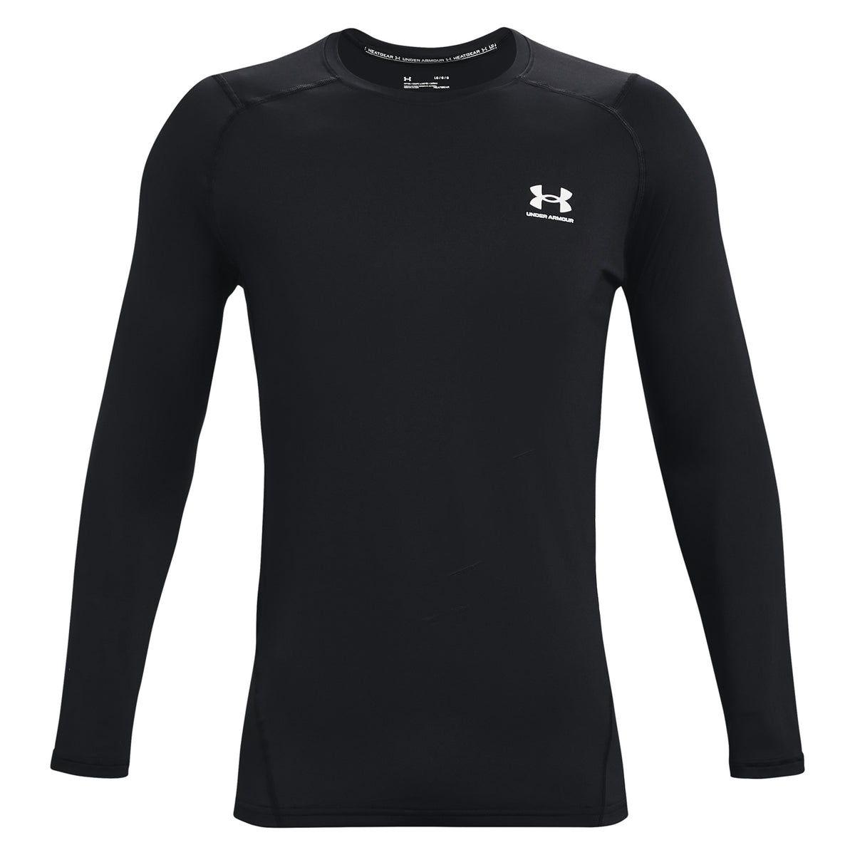 Under Armour Heatgear Fitted Shirt, langærmet Herrer - sort,