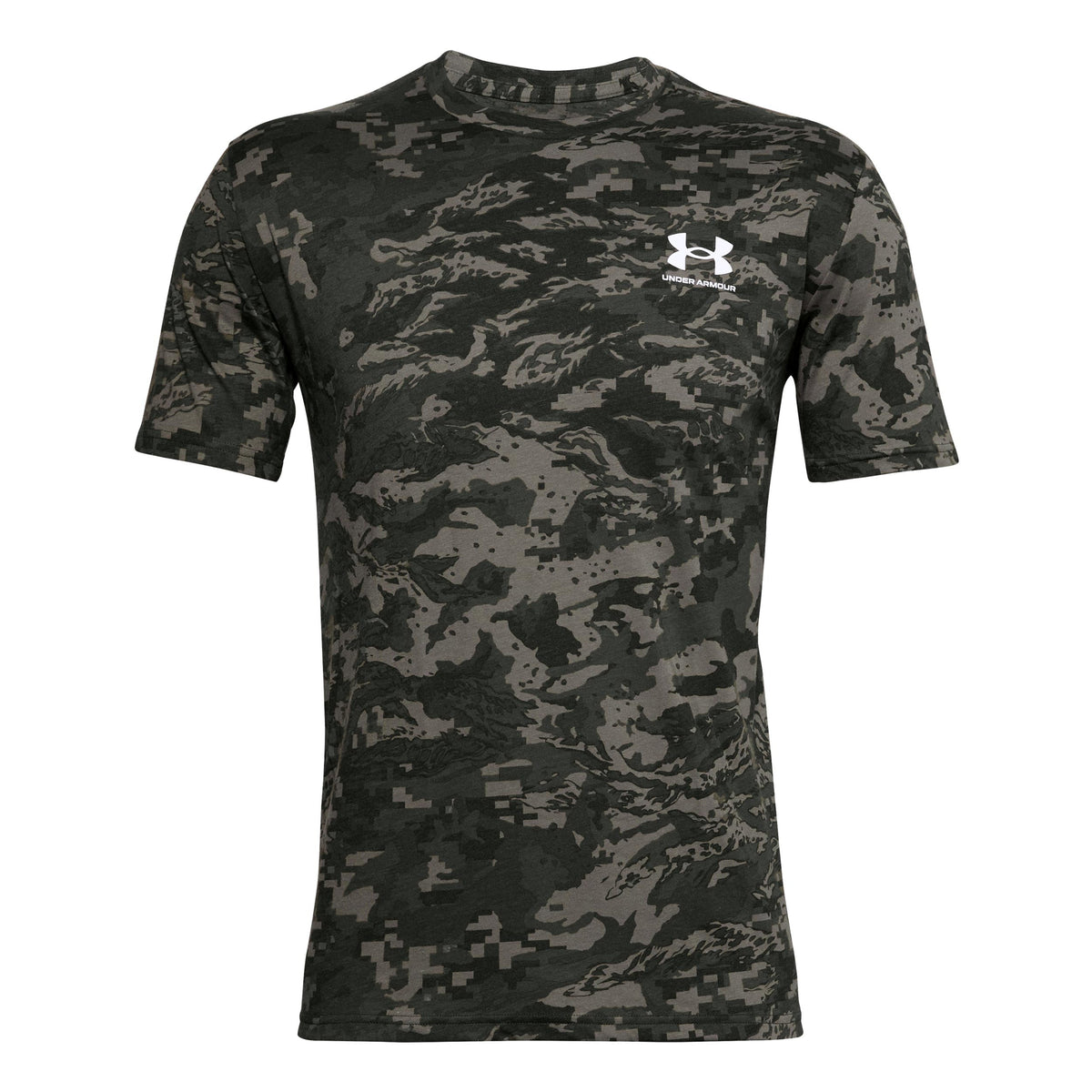 Under Armour ABC Camo T-shirt Herrer-Grå,Grøn