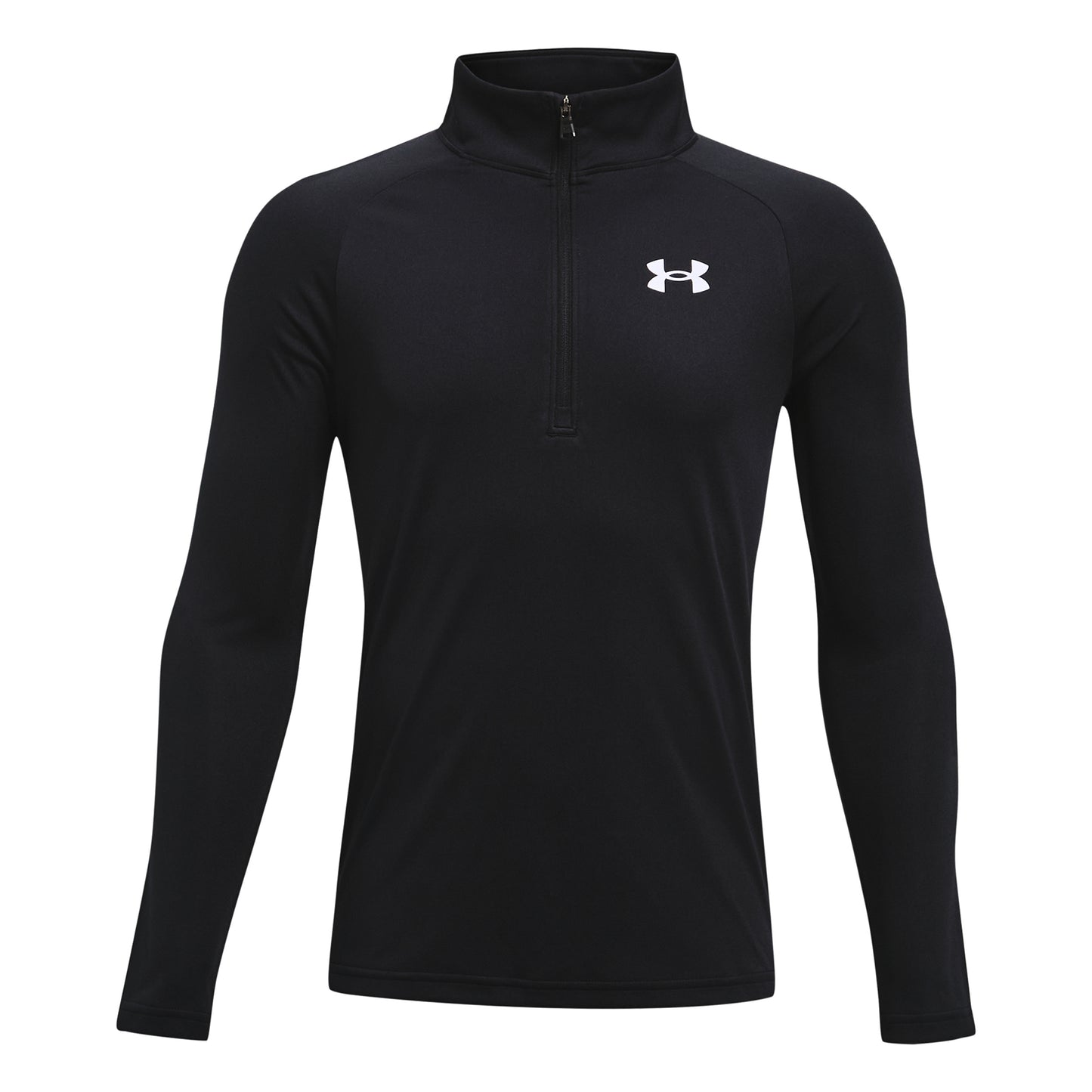 Under Armour Tech 2.0 1/2 Zip Shirt,Langærmet Drenge-Sort,Hvid