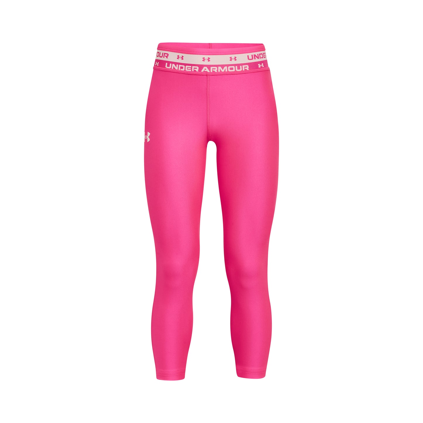 Under Armour Ankle Crop Stramme løbebukser Pige - pink,