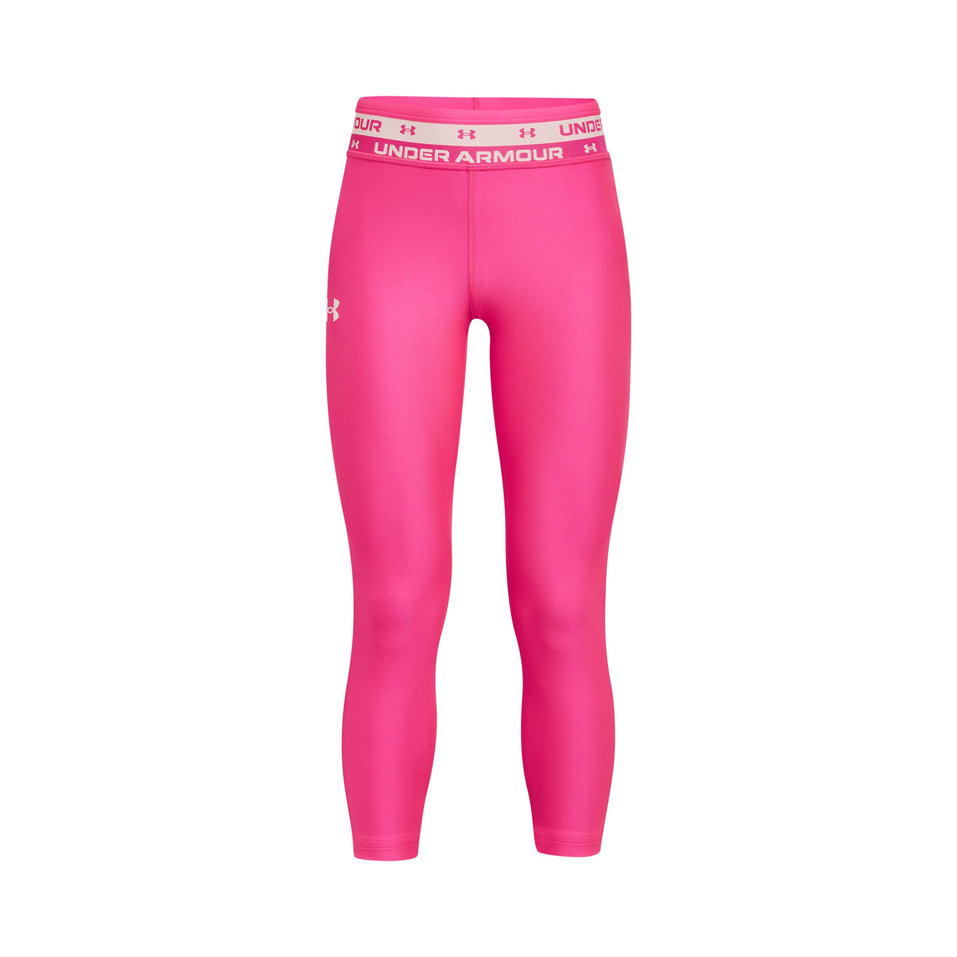 Under Armour Ankle Crop Stramme løbebukser Pige - pink,