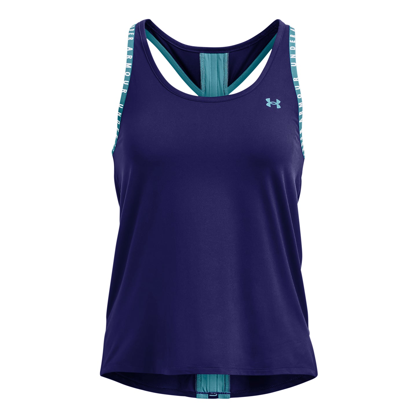 Under Armour Knockout Tanktop Damer - mørkeblå, turkis