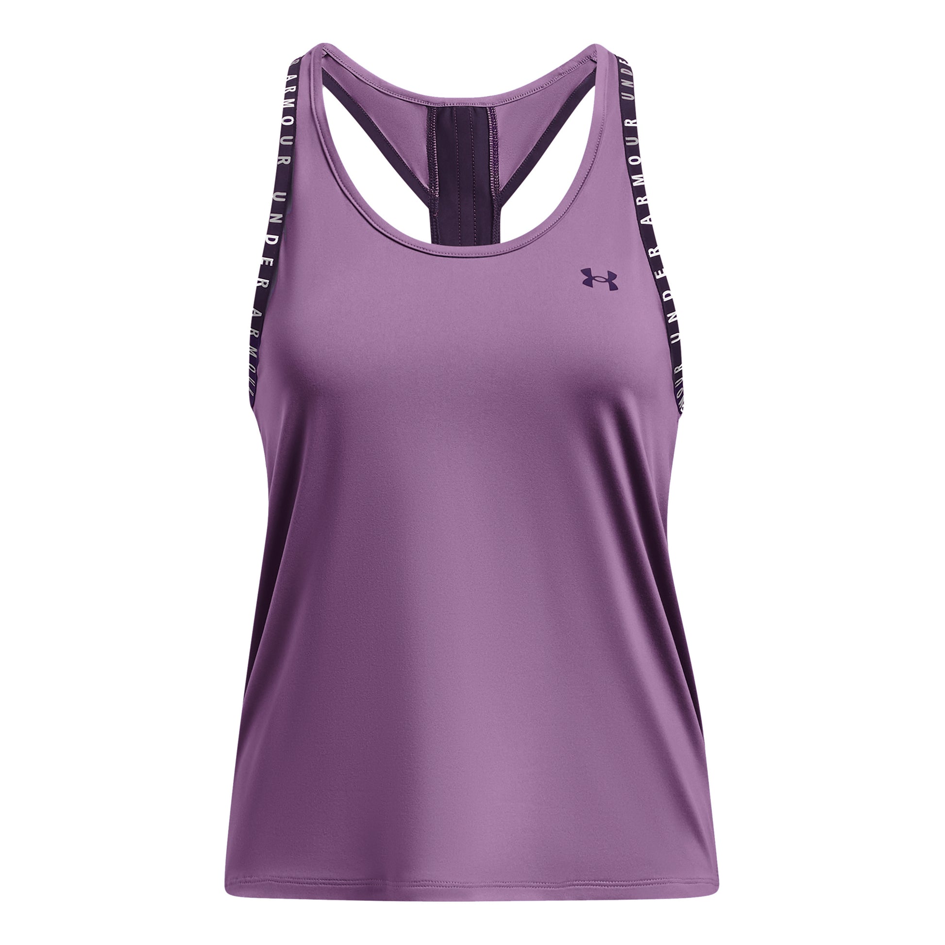 Under Armour Knockout Tanktop Damer - lilla, sort