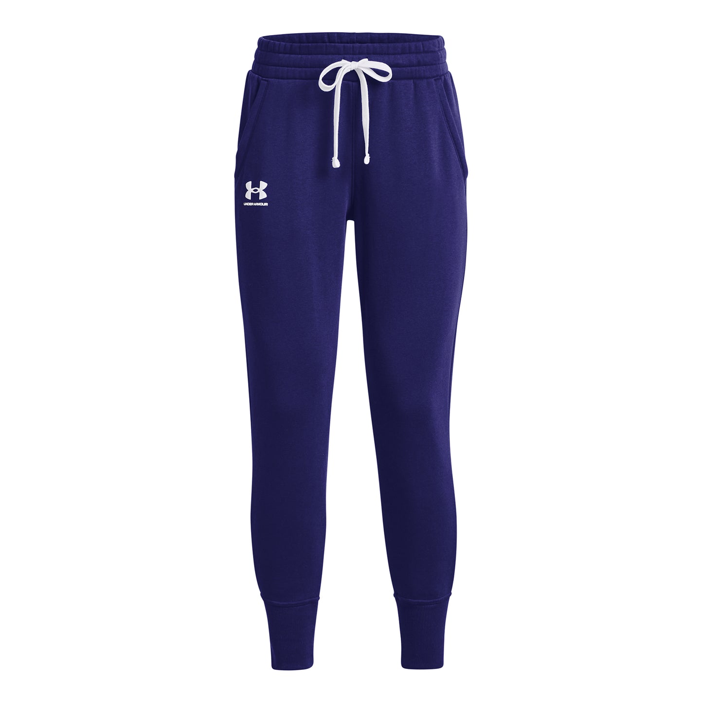 Under Armour Fleece Træningsbukser Damer - mørkeblå, hvid