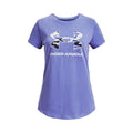 Sportstyle Logo T-shirt Pige - lilla, flerfarvet
