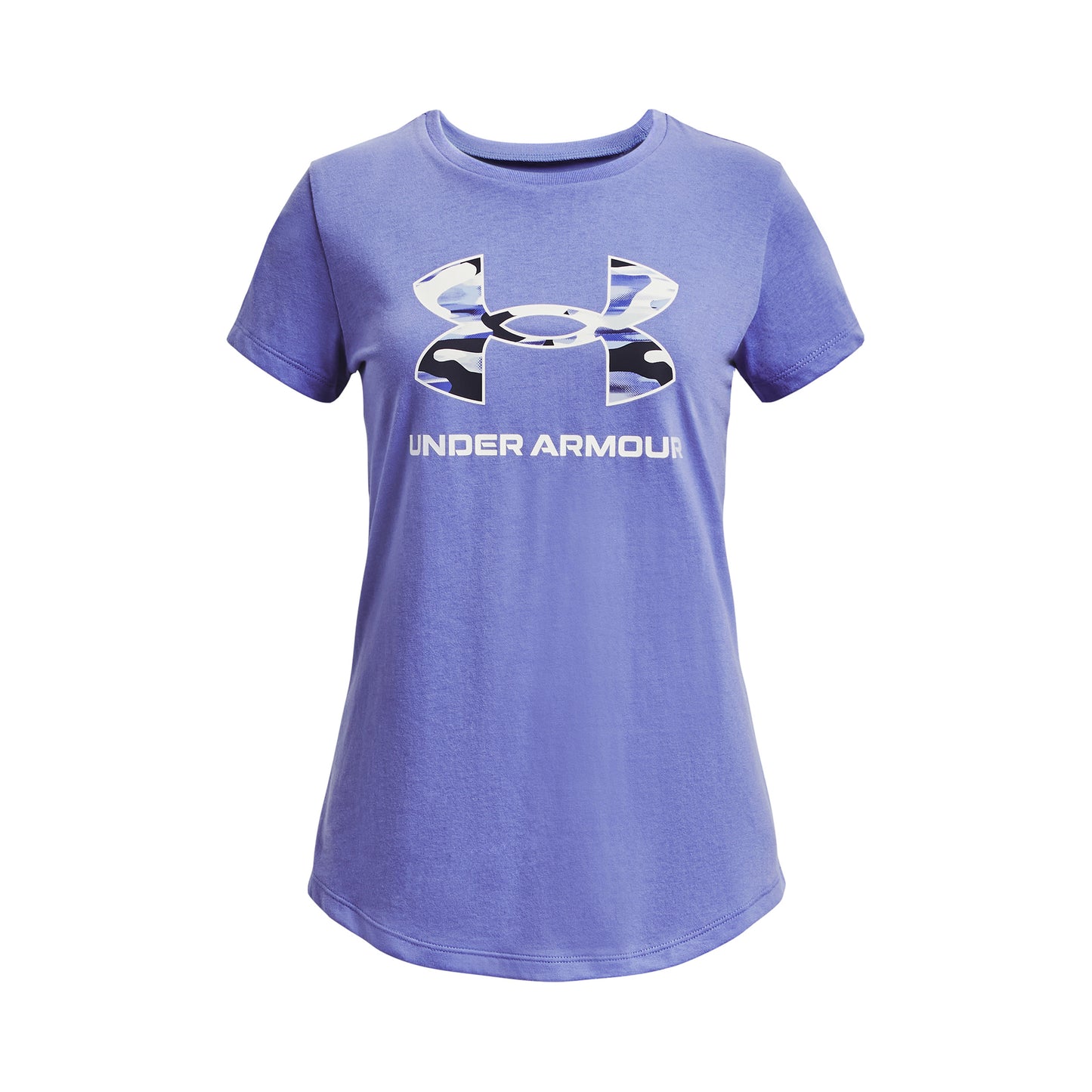 Under Armour Sportstyle Logo T-shirt Pige - lilla, flerfarvet