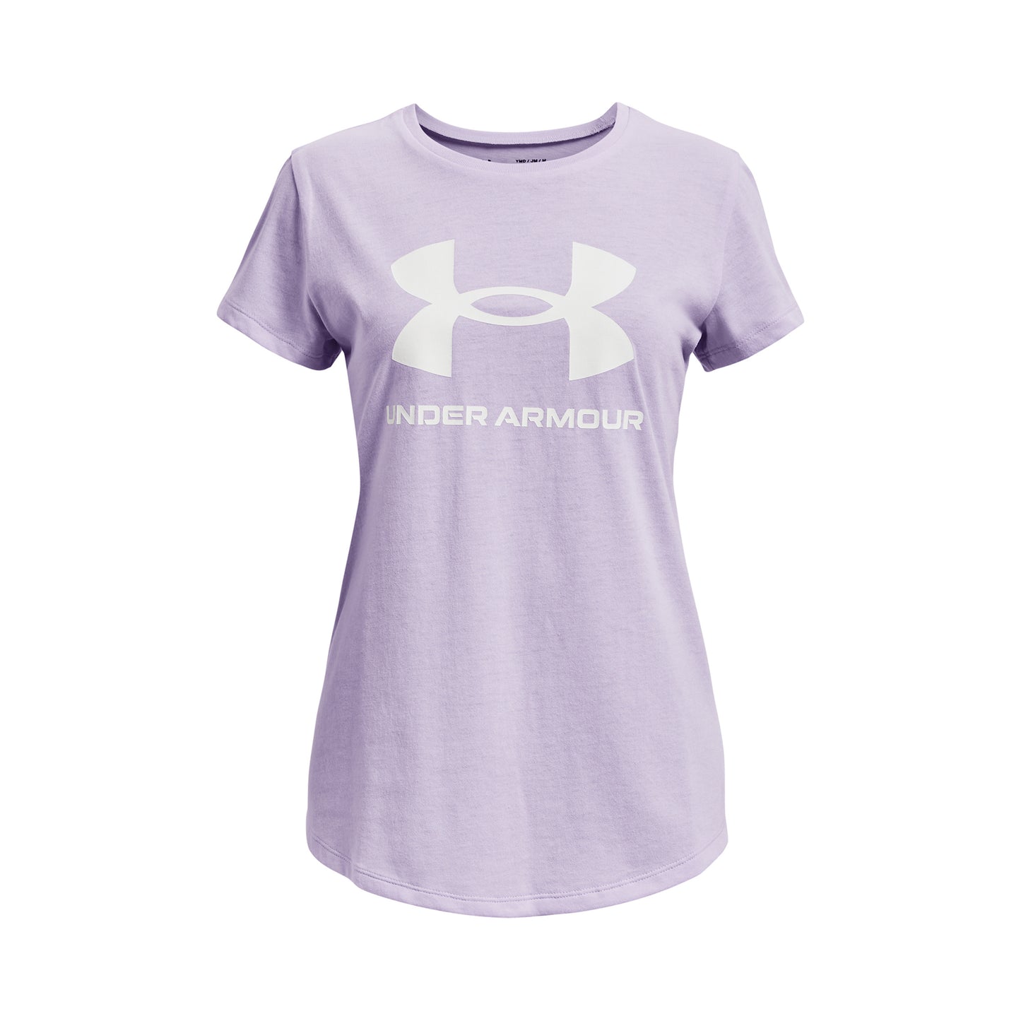 Under Armour Sportstyle Logo T-shirt Pige - syren, hvid