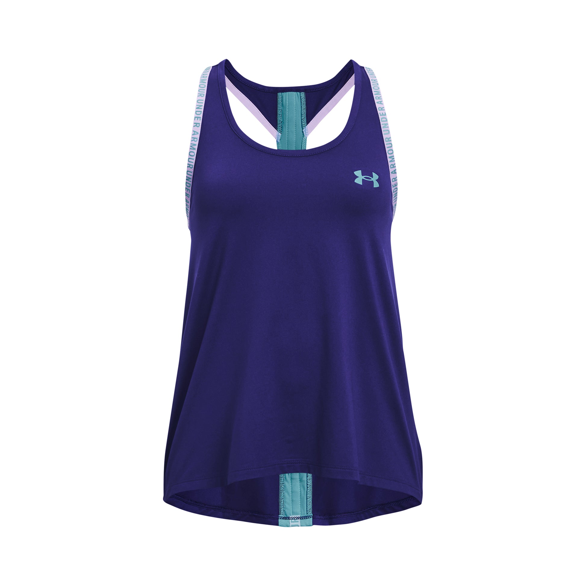 Under Armour Knockout Tanktop Pige - mørkeblå, turkis