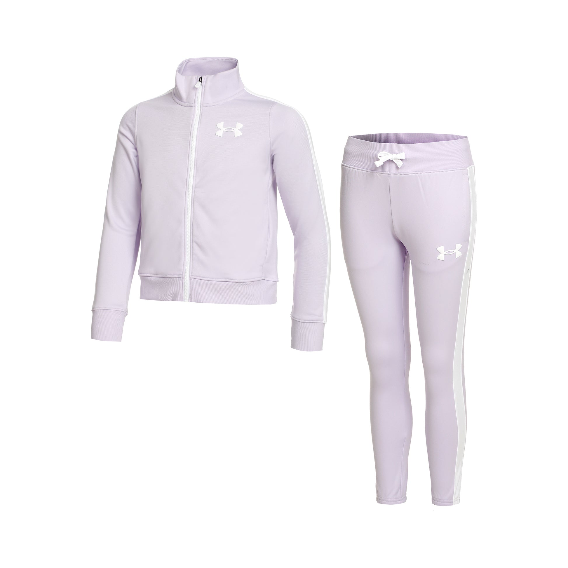 Under Armour EM Knit Træningsdragt Pige - syren, hvid