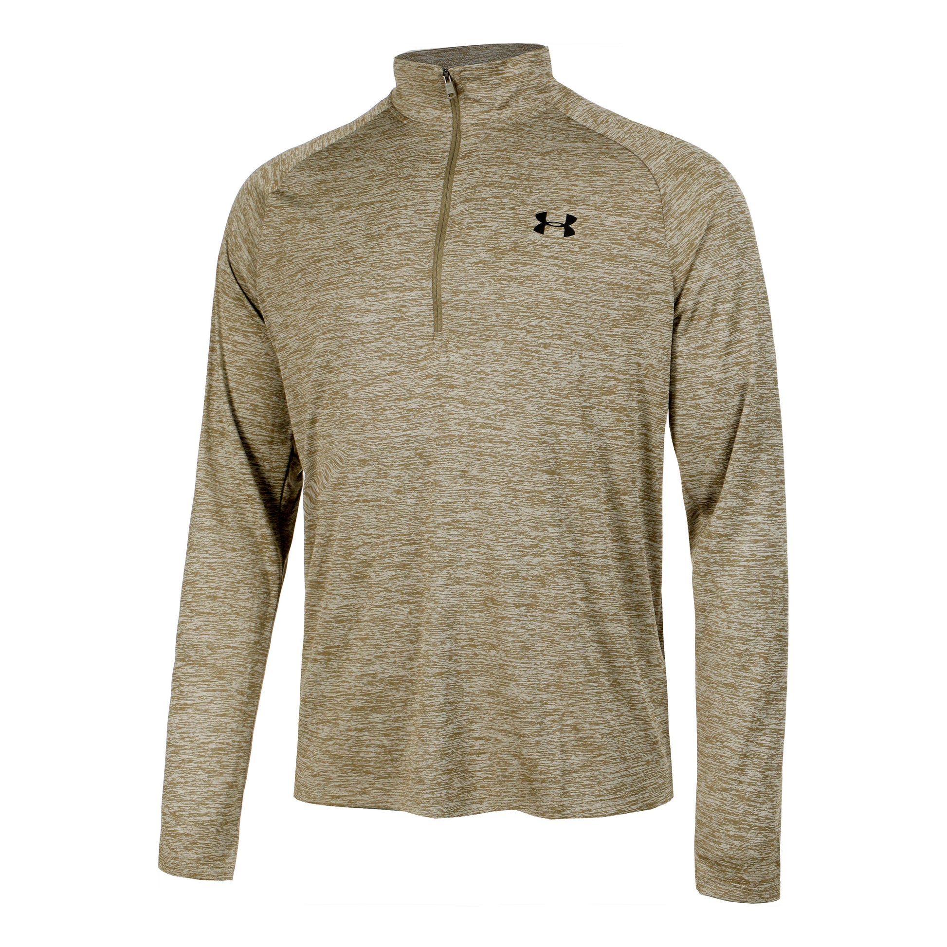Under Armour Tech 2.0 Half-Zip Shirt, langærmet Herrer - grøn,