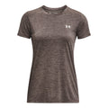 Tech Twist T-shirt Damer - mørkegrå,