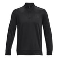 Quarter Half-Zip Shirt,Langærmet Herrer-Sort
