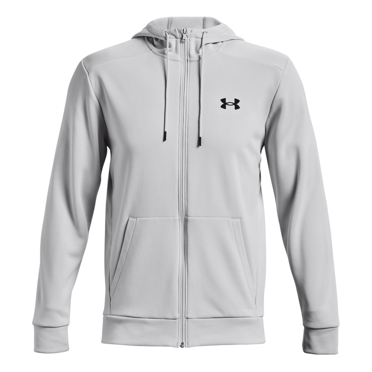 Under Armour Fleece Full Zip Sweatjakke Herrer - lysegrå,