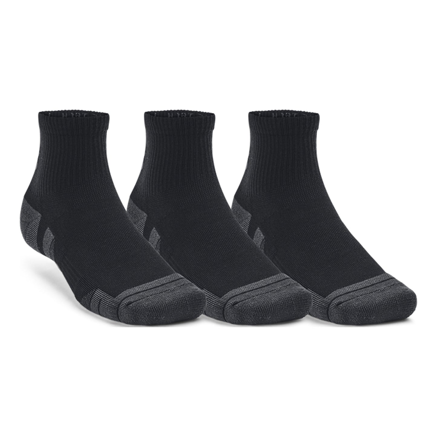 Under Armour Performance Tech Quarter Tennissokker Pakke Med 3-Sort