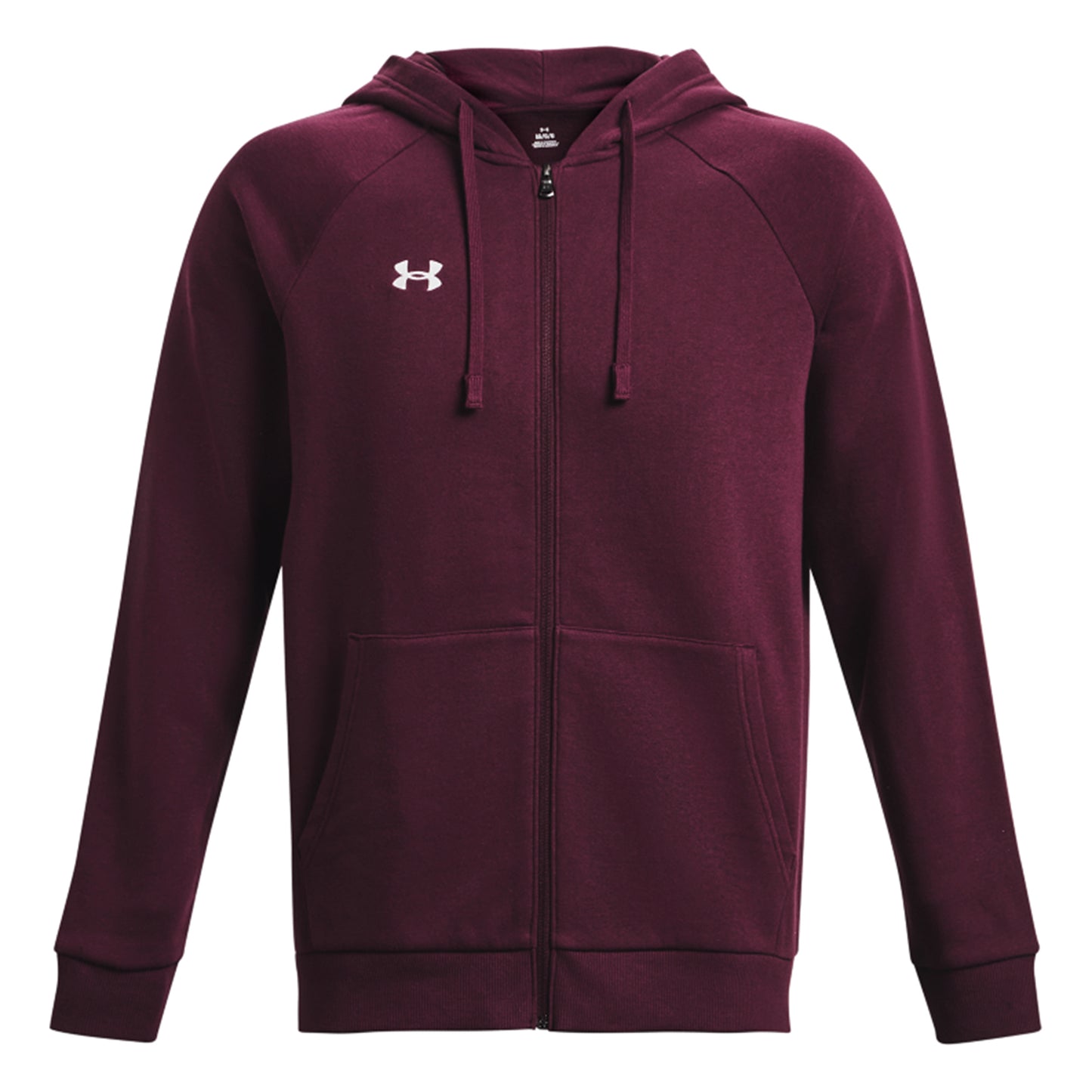 Under Armour Rival Sweatjakke Herrer - mørkerød,