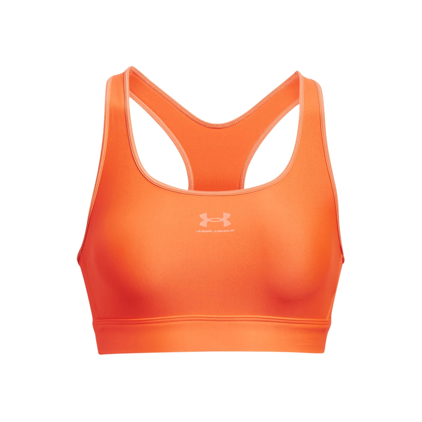 Under Armour Heatgear Mid Padless Sports-BH Damer - orange,