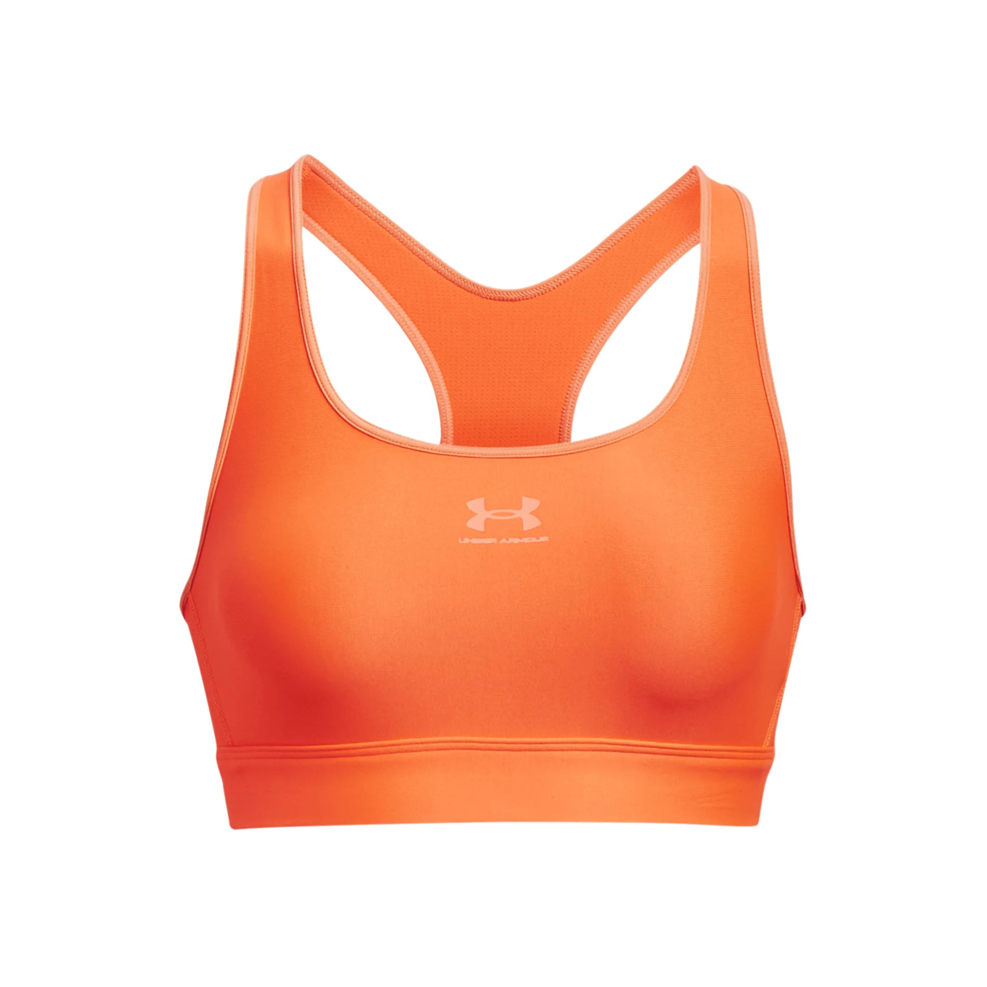 Under Armour Heatgear Mid Padless Sports-BH Damer - orange,