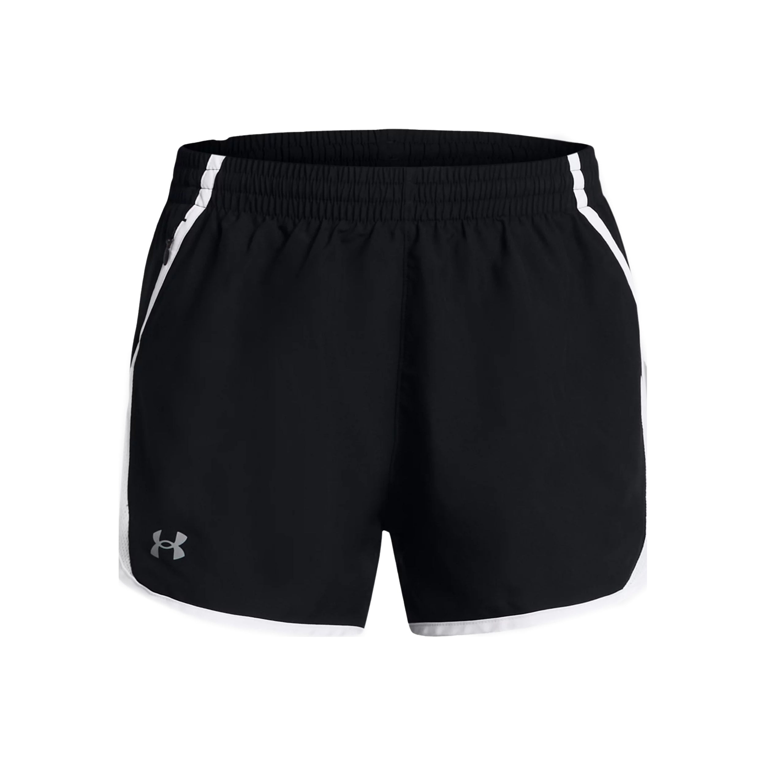 Under Armour Fly By 3in  Løbeshorts Damer - sort, hvid