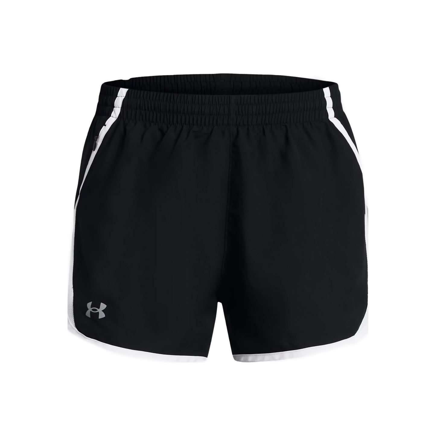 Under Armour Fly By 3in  Løbeshorts Damer - sort, hvid