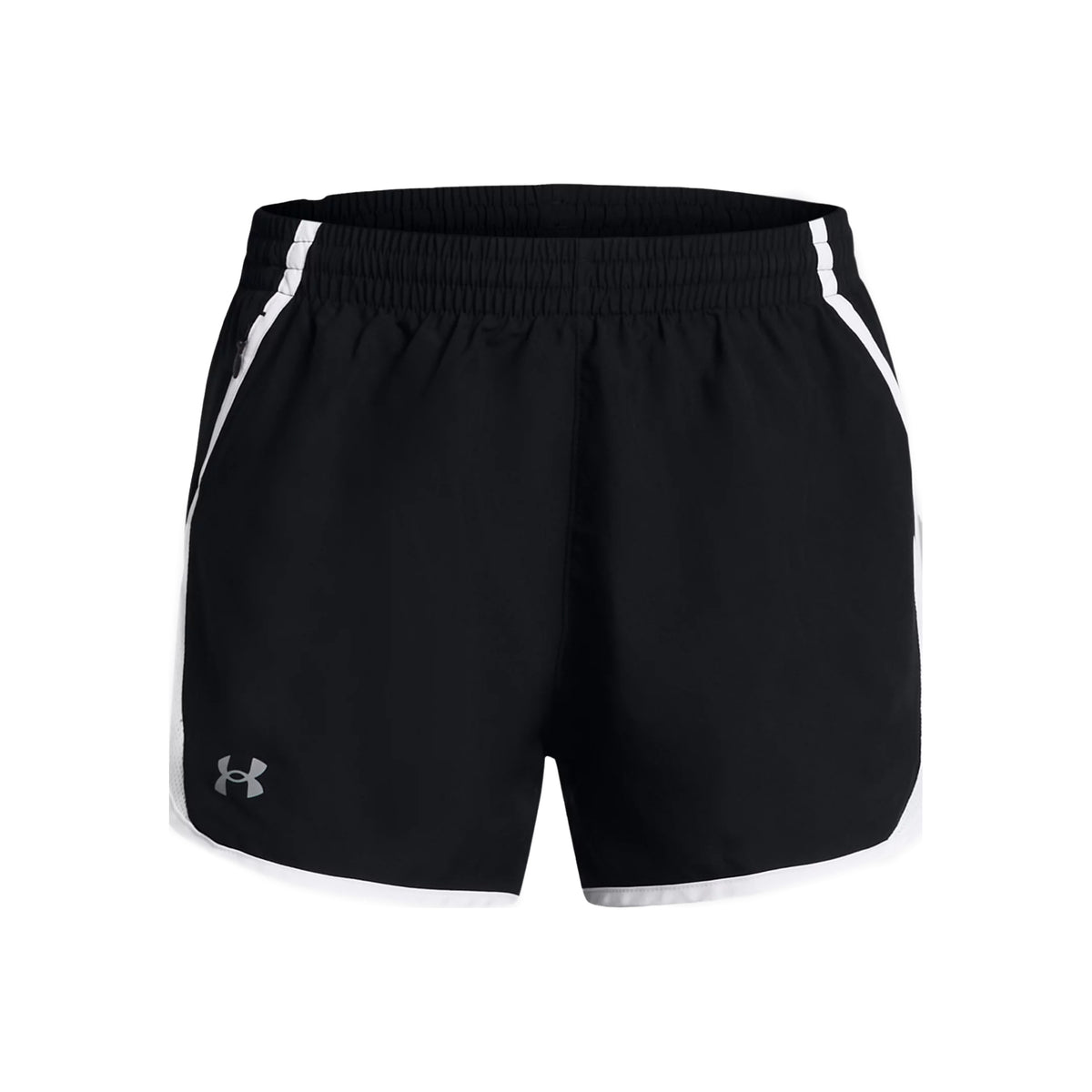 Under Armour Fly By 3in  Løbeshorts Damer - sort, hvid