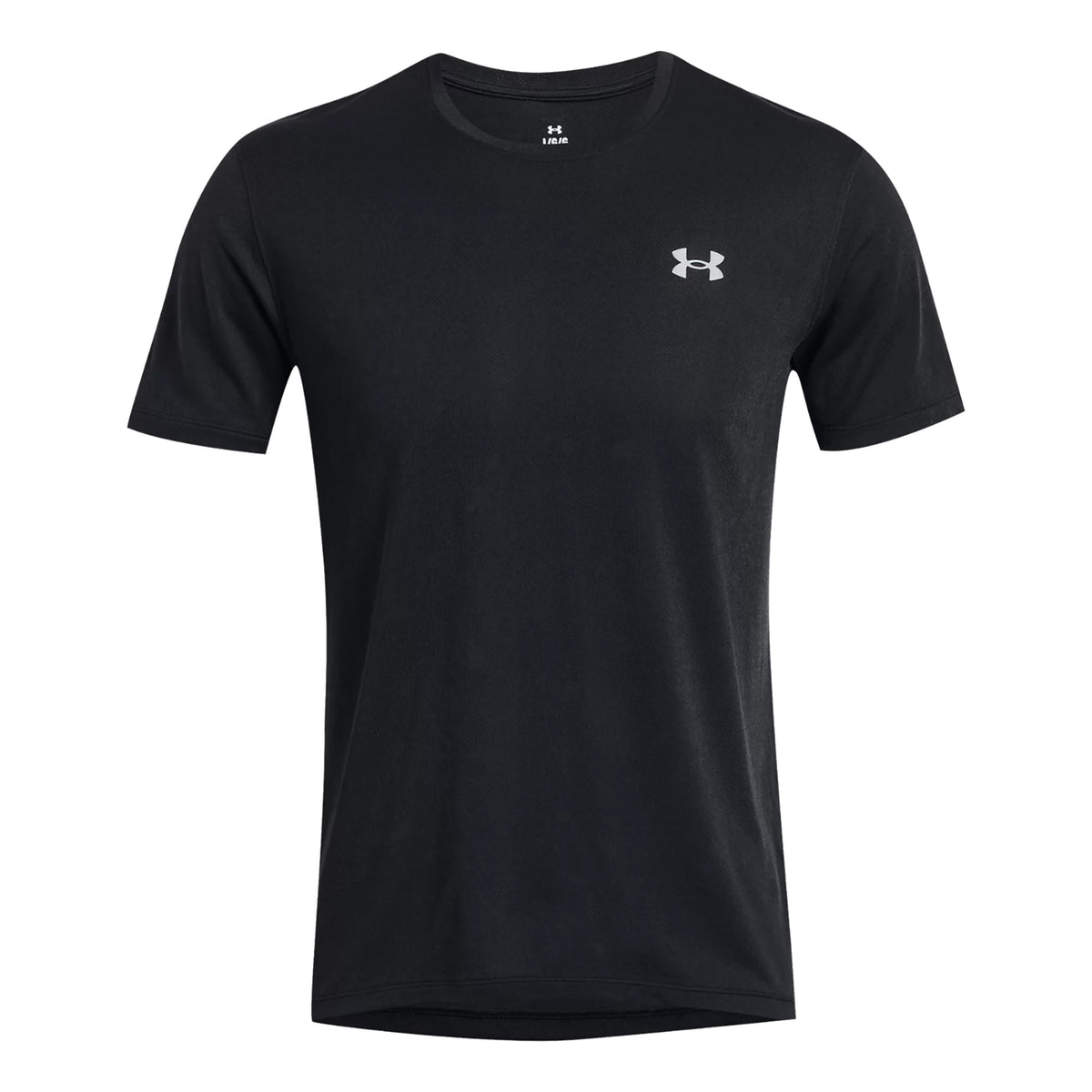Under Armour Streaker Splatter SS Løbetrøje Herrer - sort,