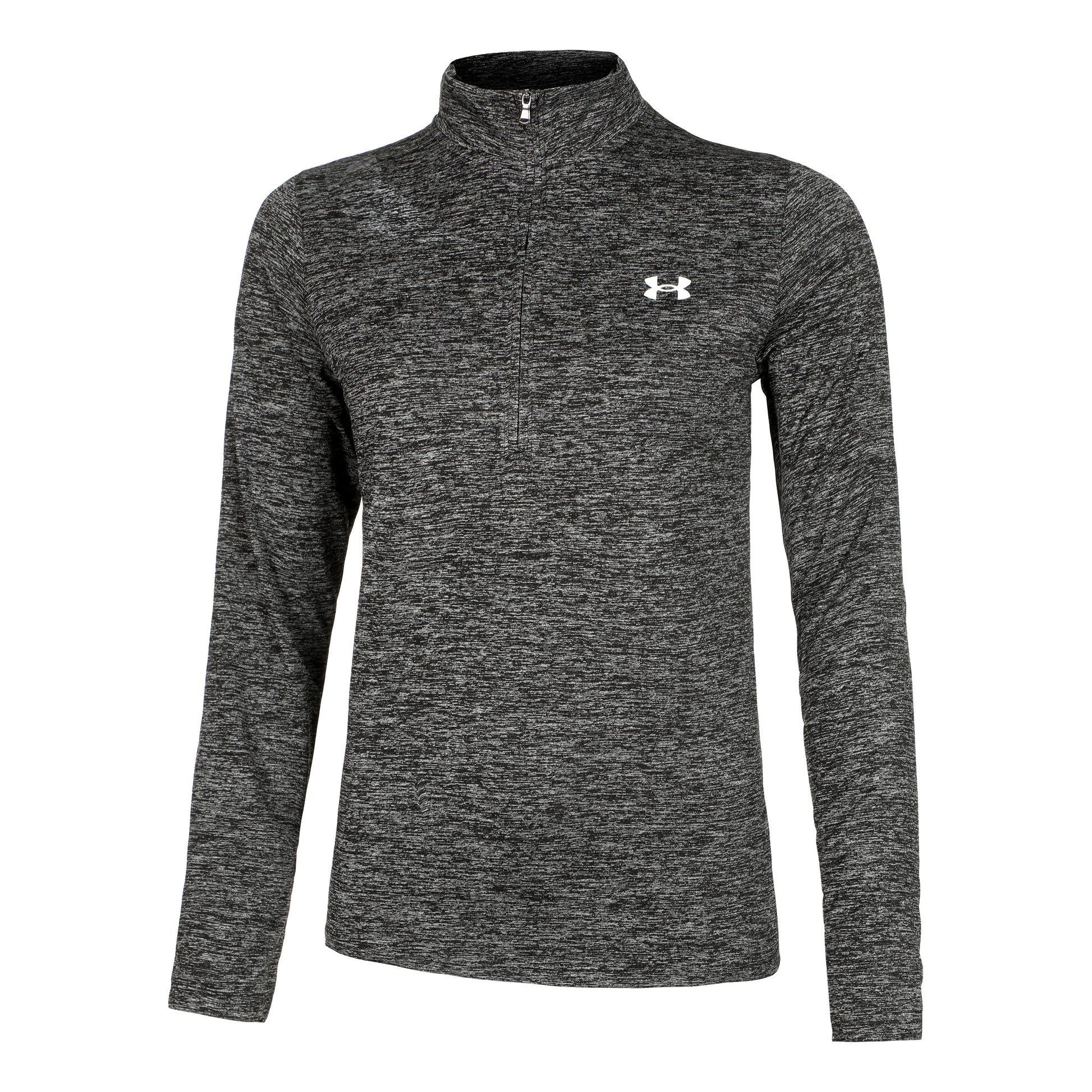 Under Armour Tech Half-Zip Twist Shirt,Langærmet Damer-Sort