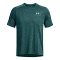 Tech Textured T-shirt Herrer - petrol,