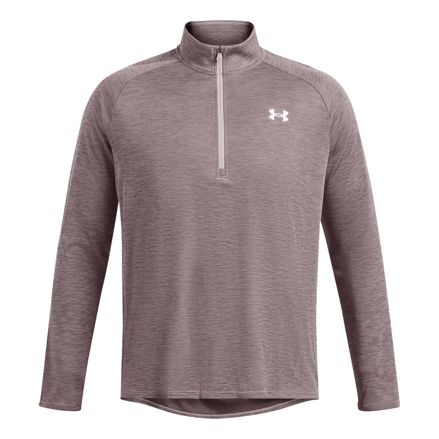 Under Armour Tech Textured 1/2 Zip Shirt,Langærmet Herrer-Grå