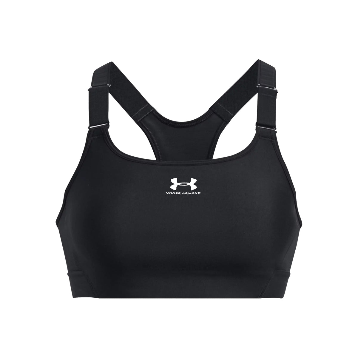 Under Armour Heatgear High Sports-BH Damer-Sort,Hvid