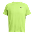 Tech Textured T-shirt Herrer - lime,