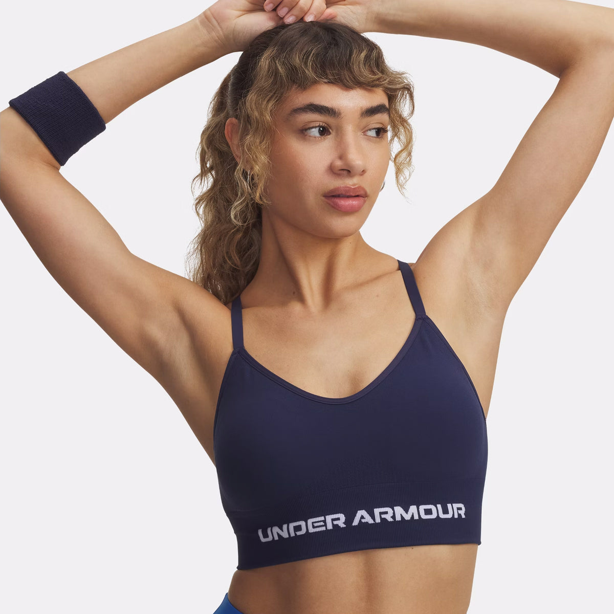 Under Armour Vanisheamle Low Sports-BH Damer-Blå
