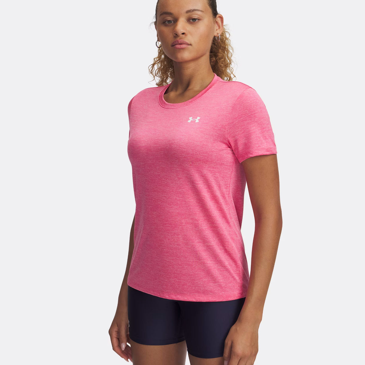 Under Armour Tech Twist T-shirt Damer-Pink,Hvid